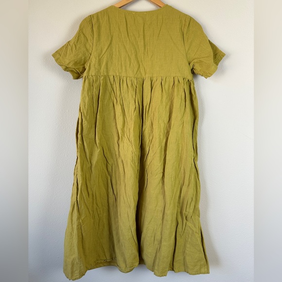 Roolee Olive Green Midi Dress - Picture 5 of 8